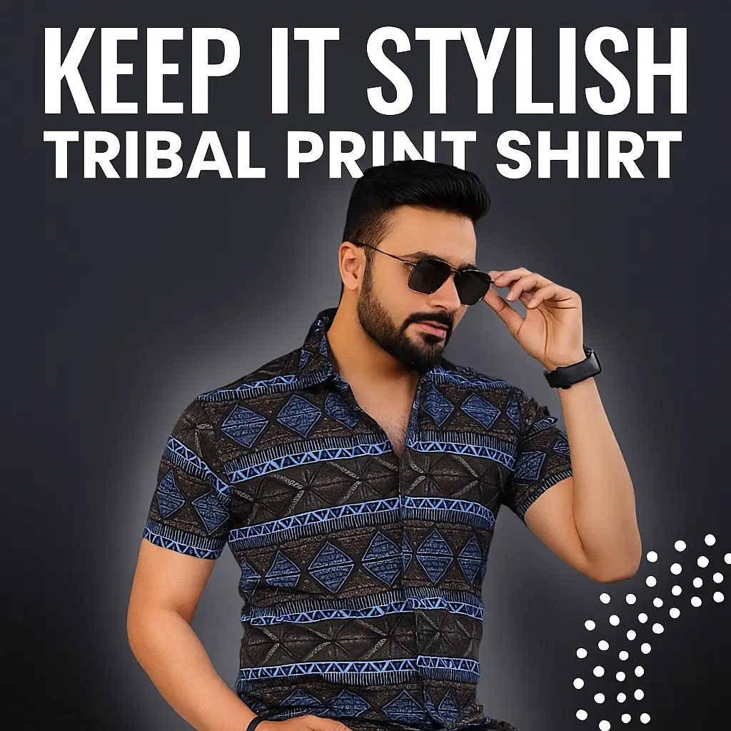 Stylish Black Lycra Half Shirt